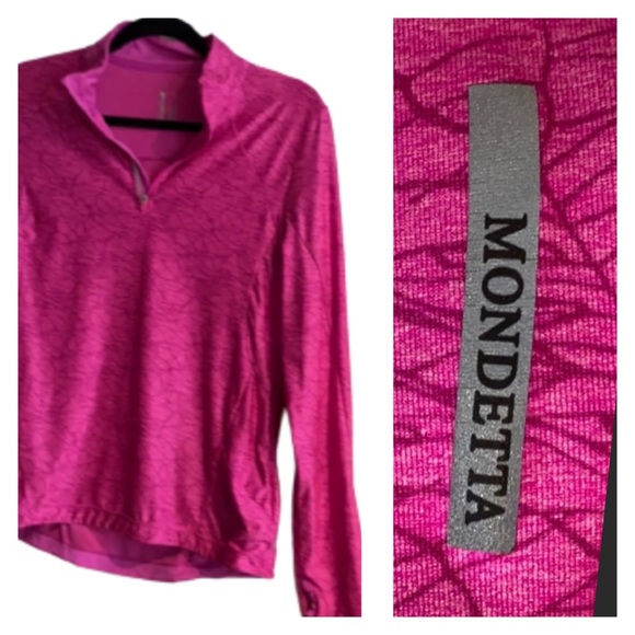 🍒 MONDETTA Pink Zip Up Jacket!!! - Picture 2 of 13